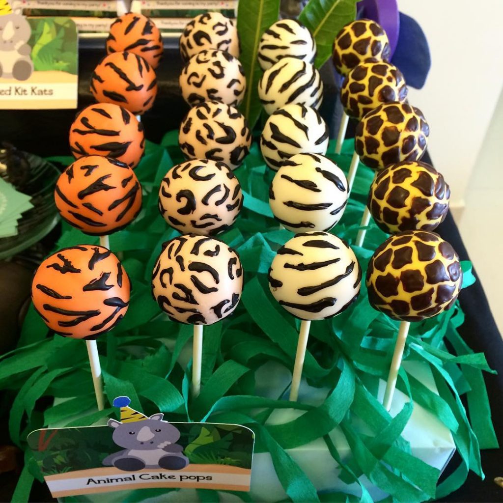 Leopard Cake Pops