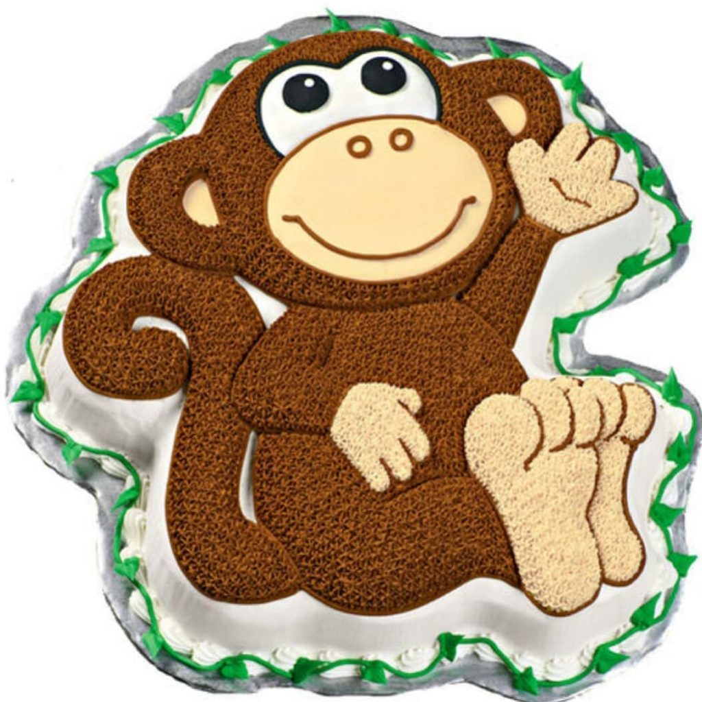 Monkey Cake Pan