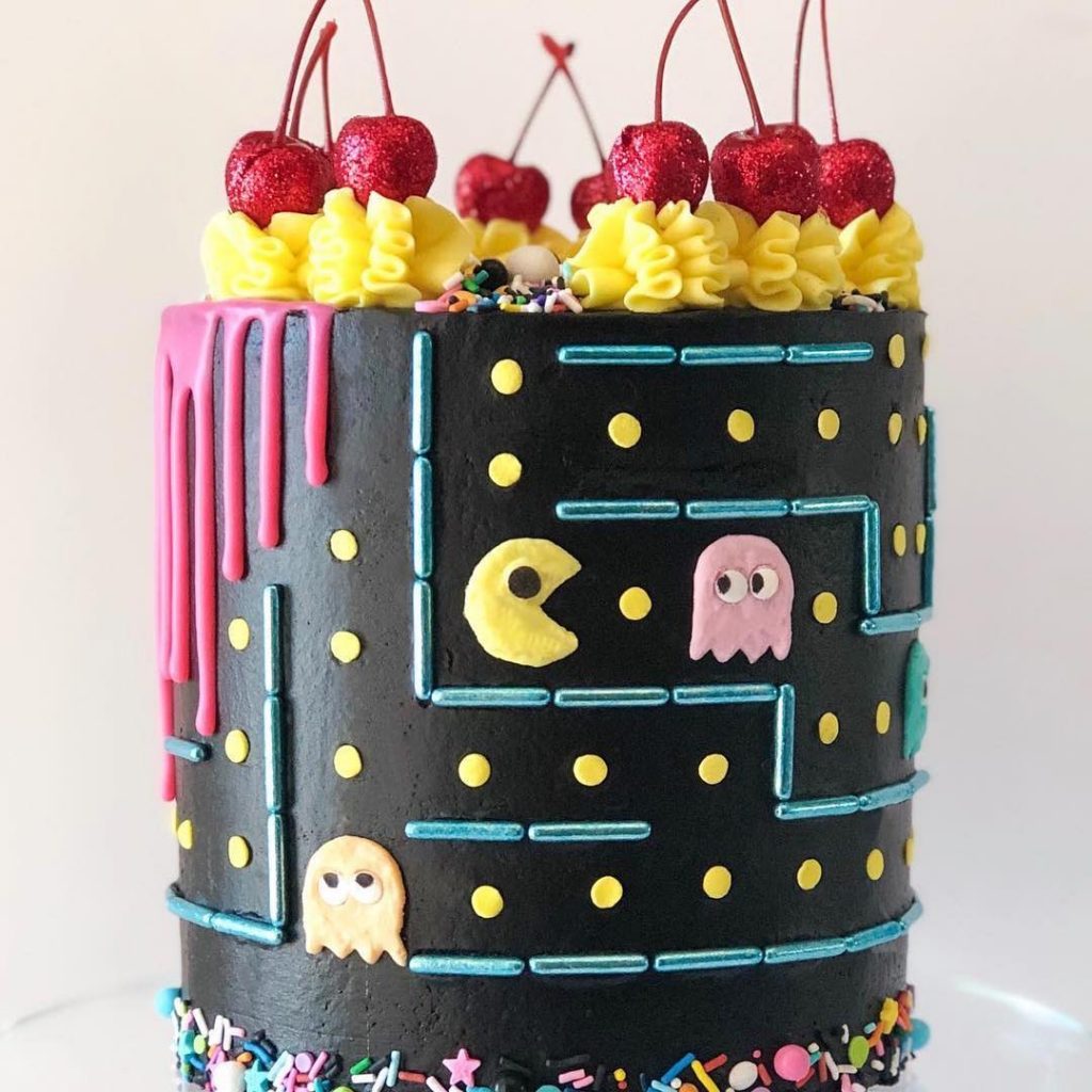 Pac Man Cake Ideas 2