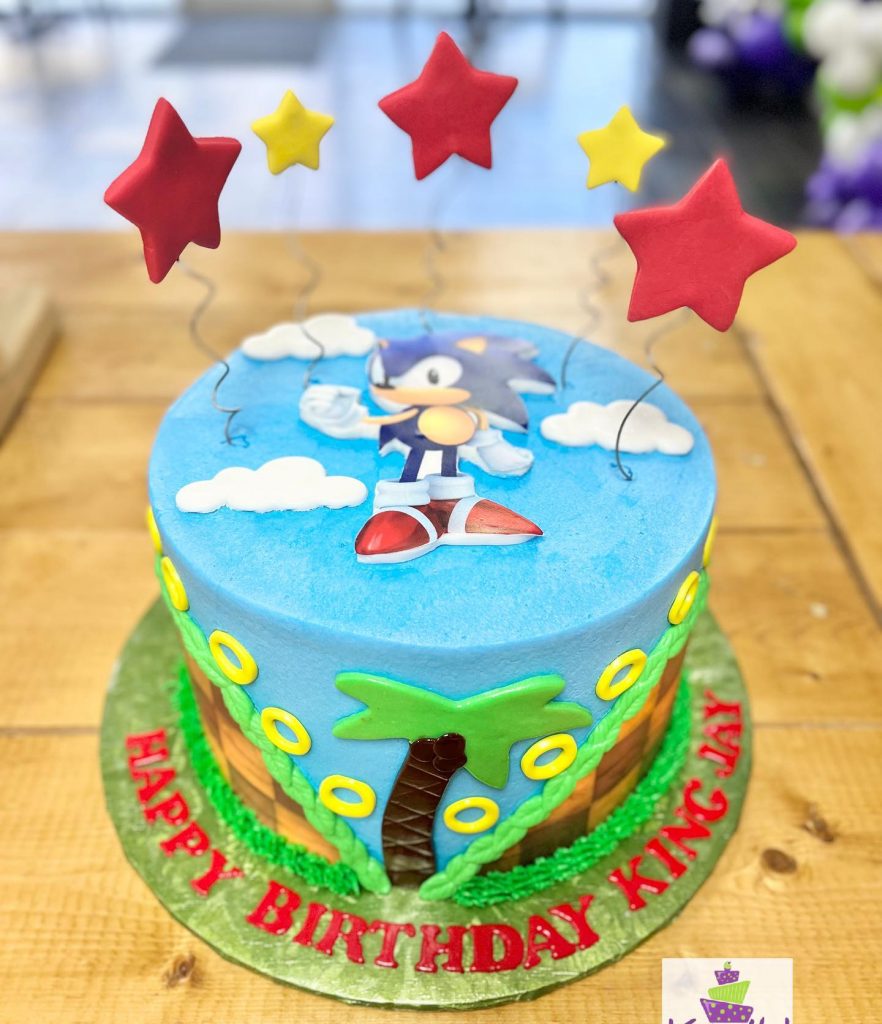 Sonic Cake Decorations 2