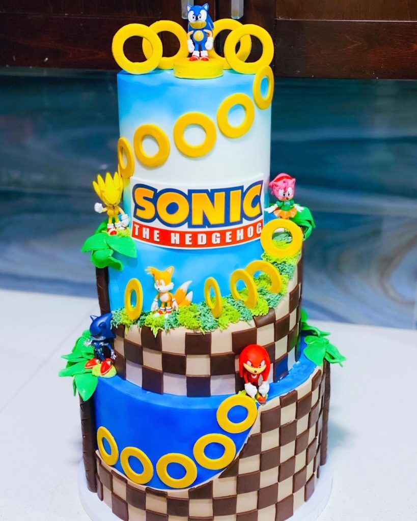Sonic Cake Decorations