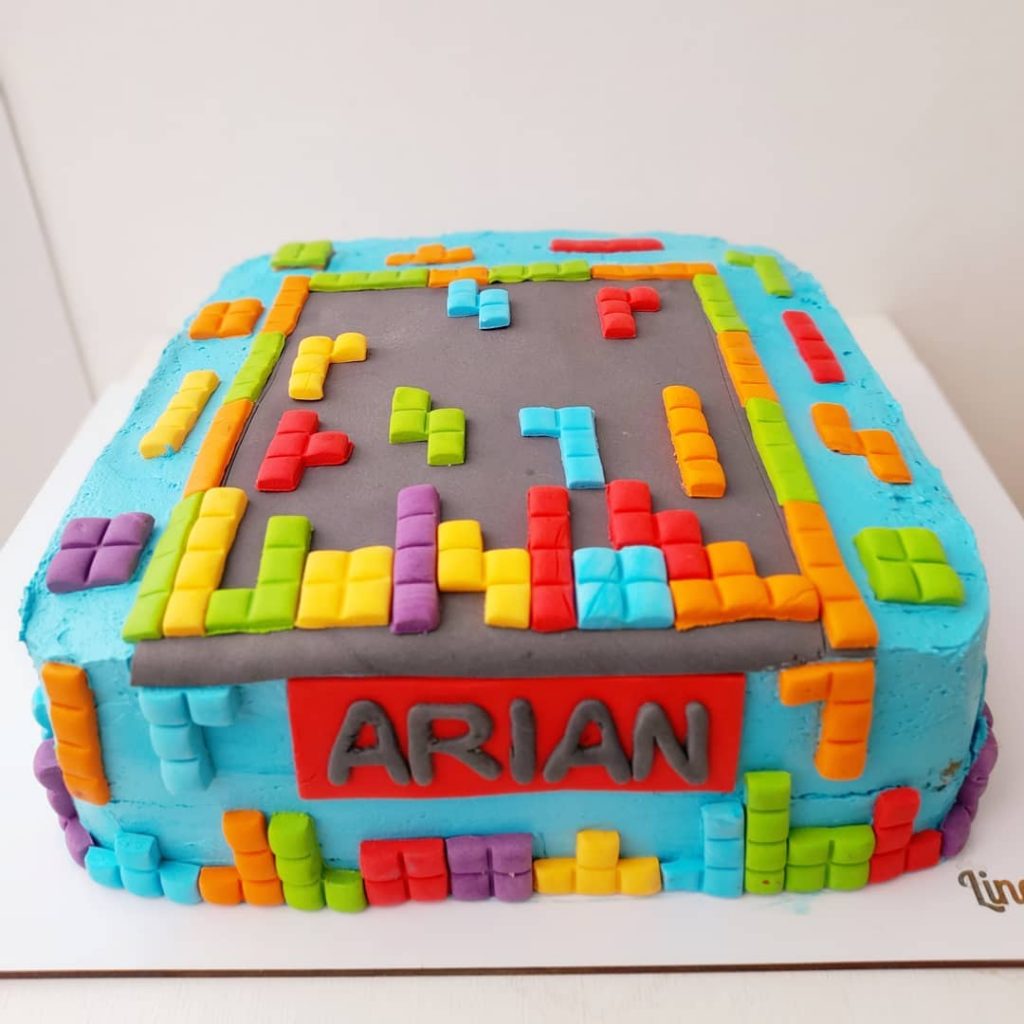 Tetris Cake Recipe 2