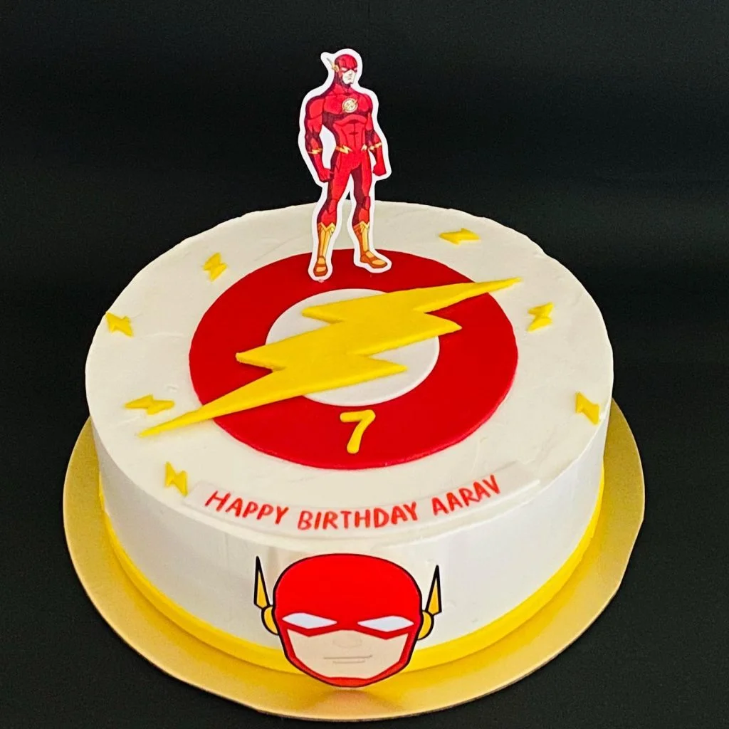 The Flash Theme Cake