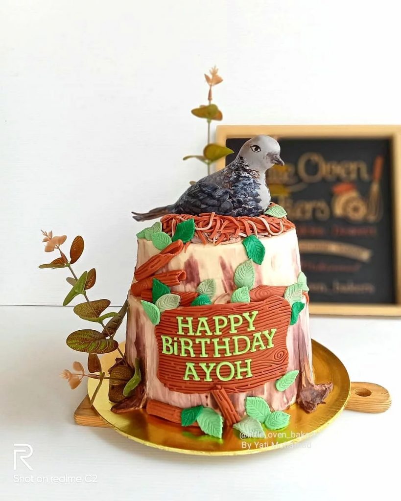 bird bday cake 2