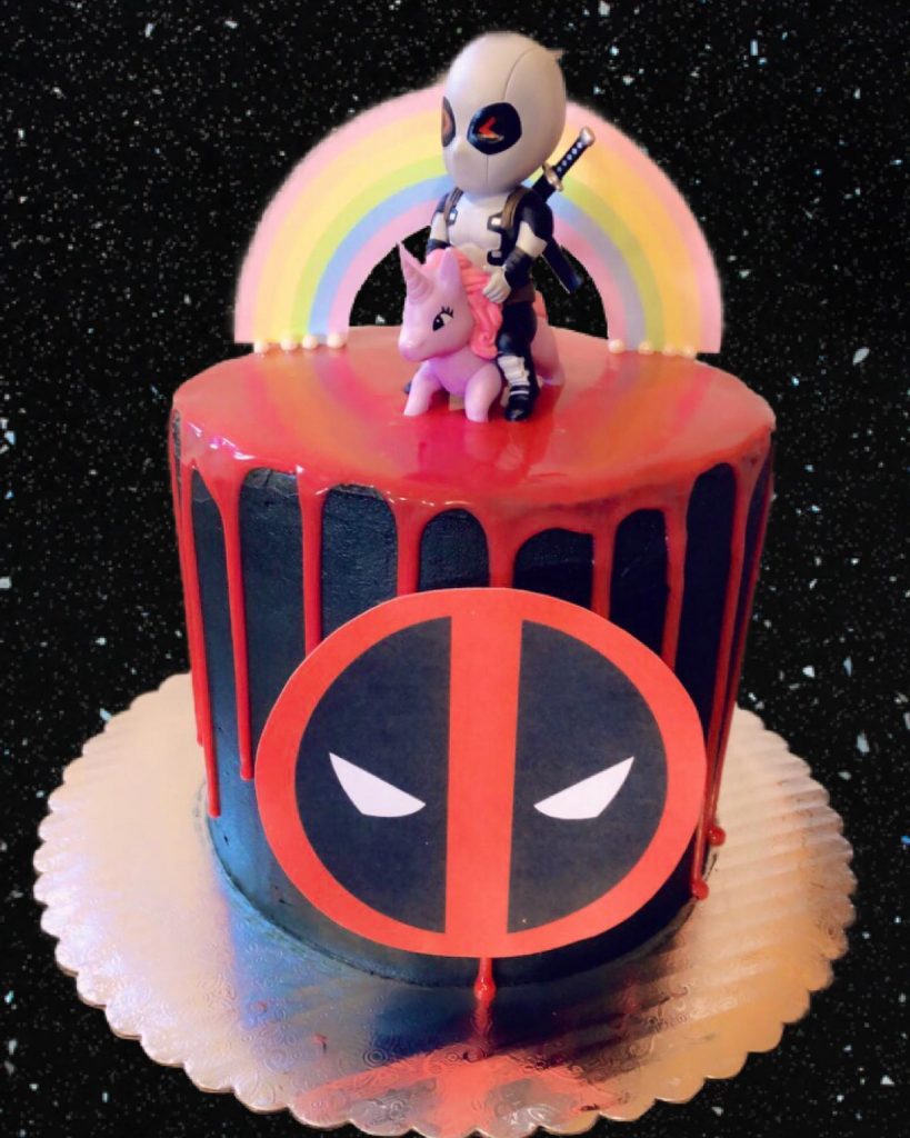 deadpool unicorn cake 2