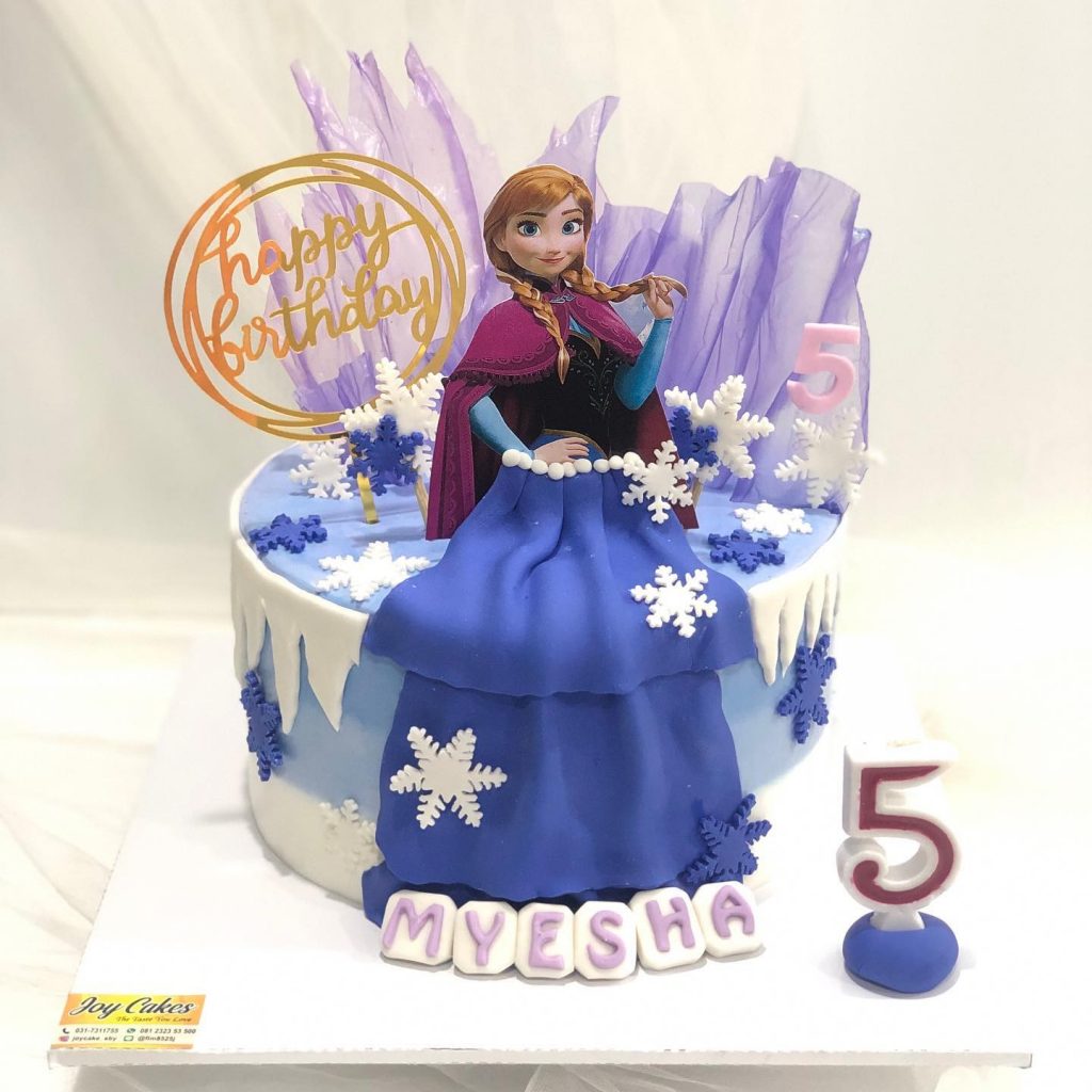 frozen anna cake images 2