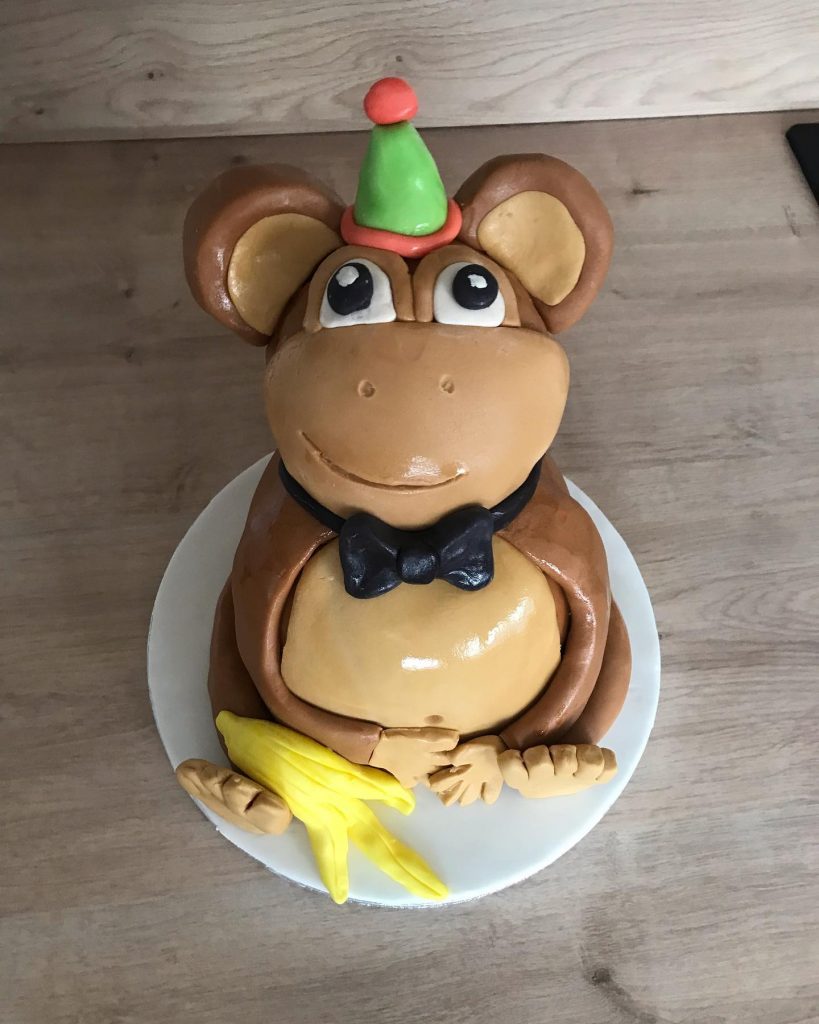 how to make monkey cake