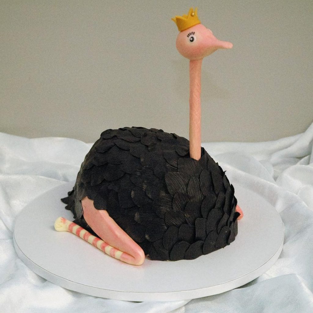 ostrich cake recipe