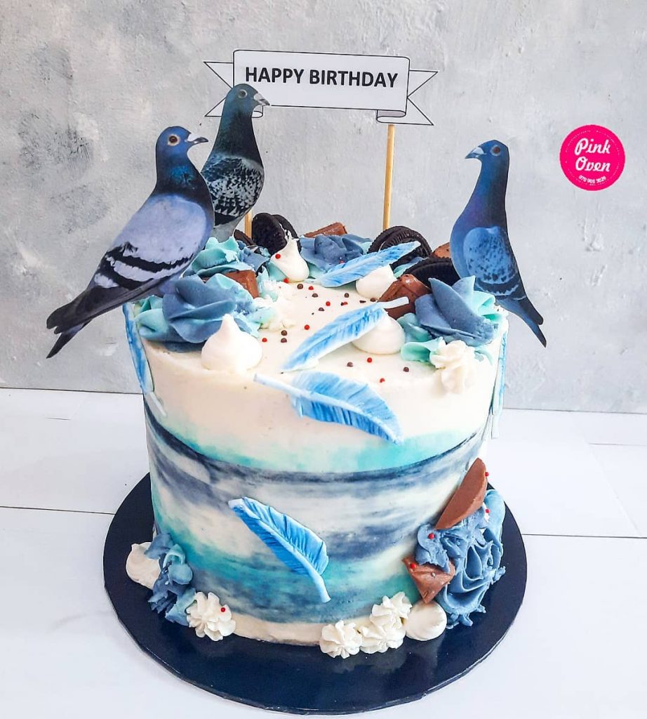 pigeon cake design