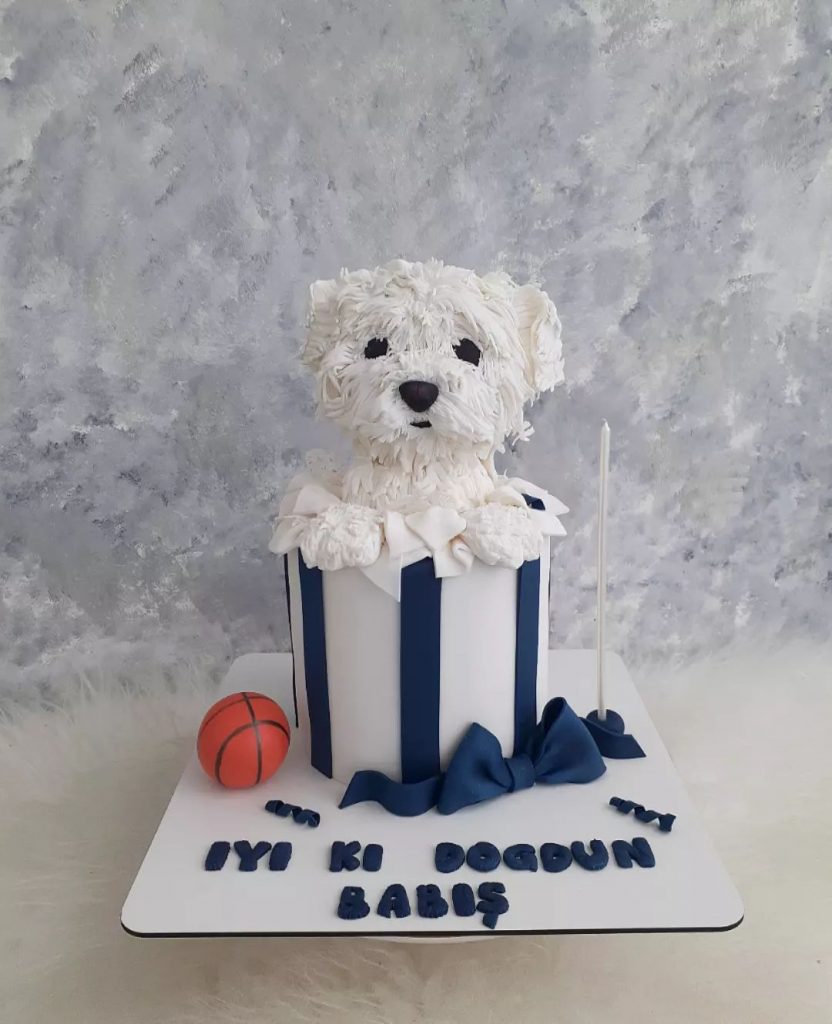 puppy dog cake designs