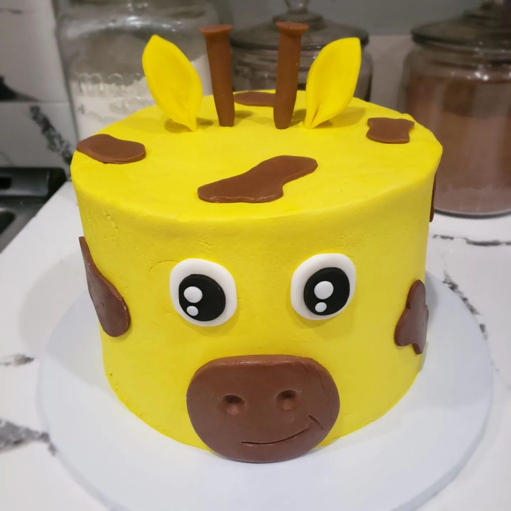 simple giraffe cakes 2