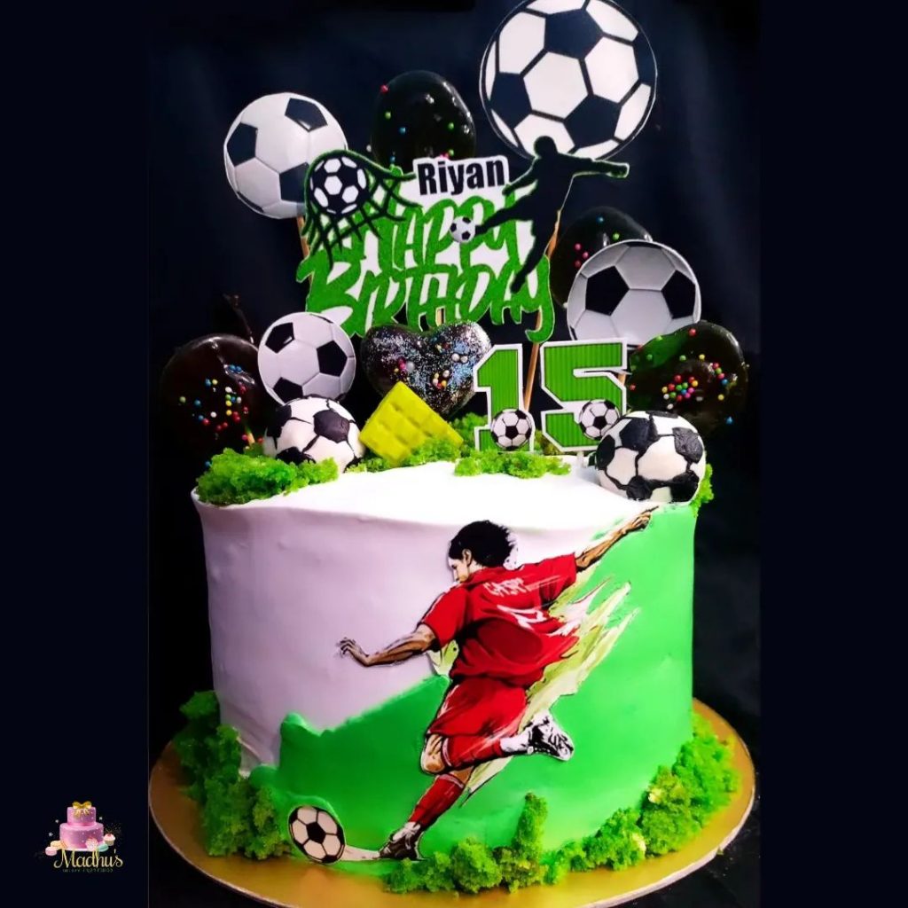 soccer cakes for adults1