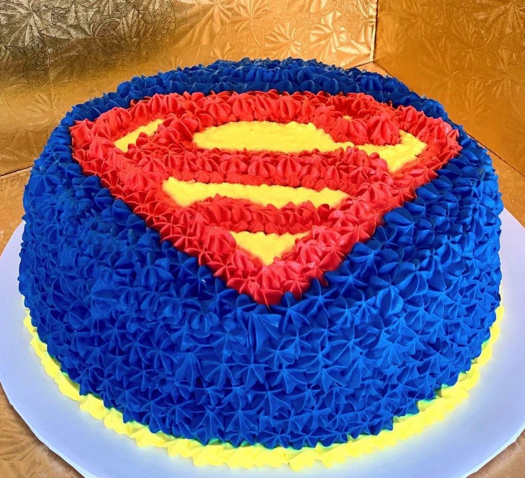 superman birthday cake 1 1