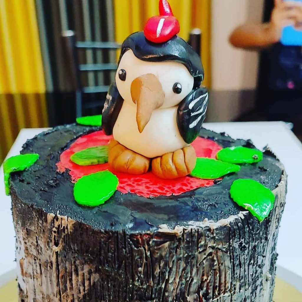 Cute Woodpecker Cake Designs1