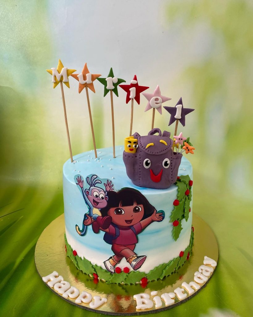 Dora Cake Topper 2 1