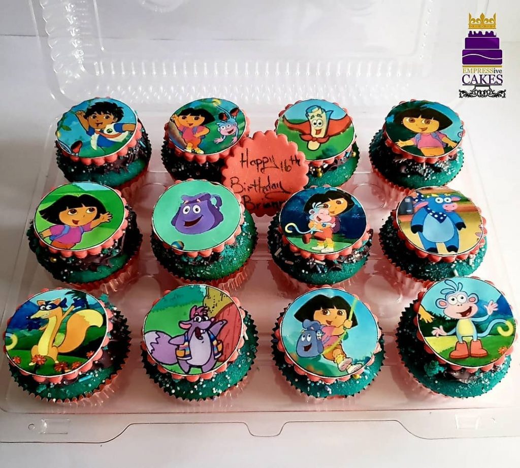 Dora Cup Cakes