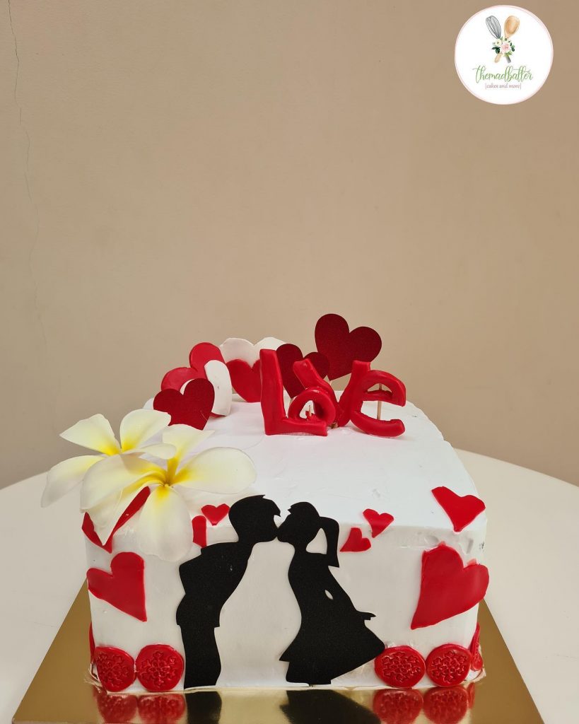 Heart Cake for Anniversary