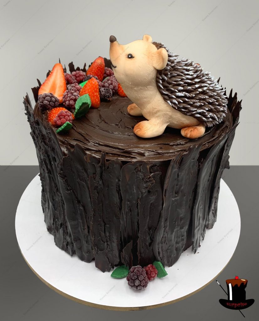 Hedgehog Cake Topper