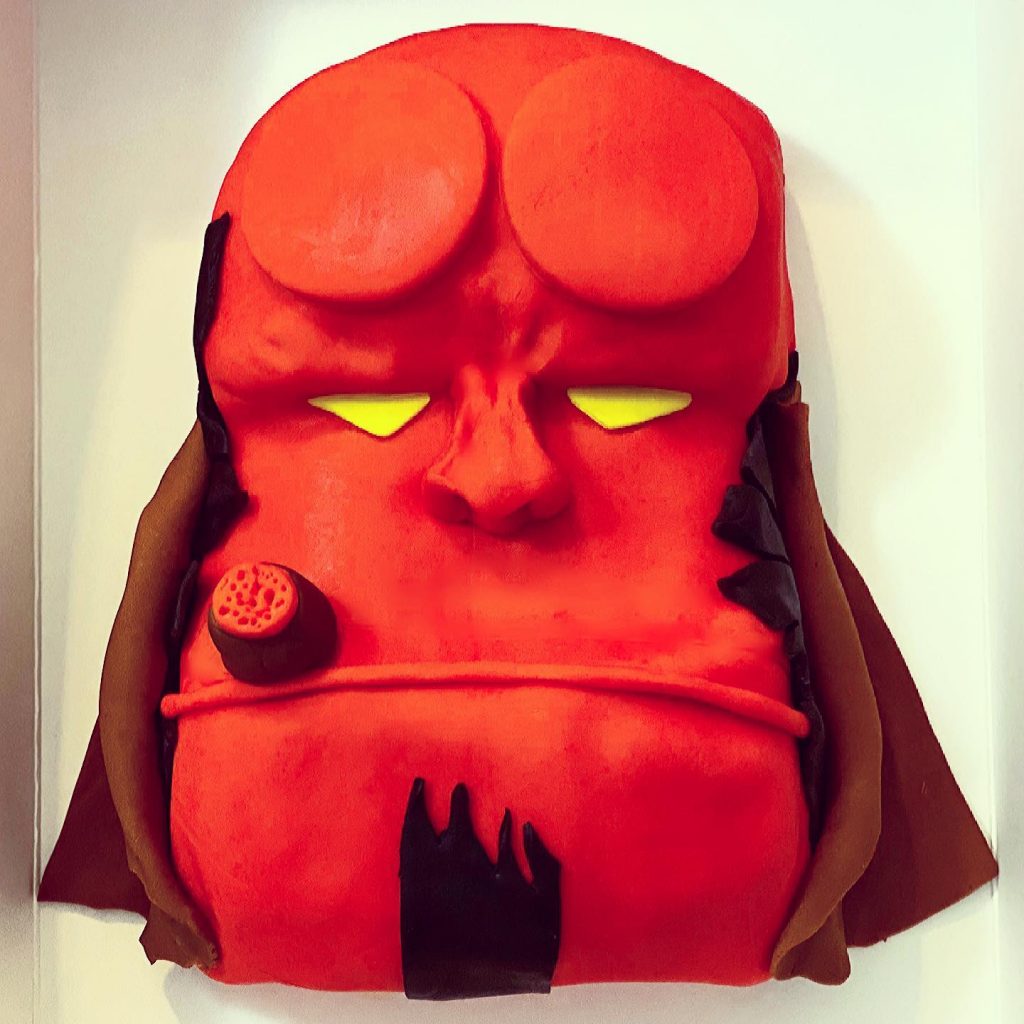 Hellboy cake1