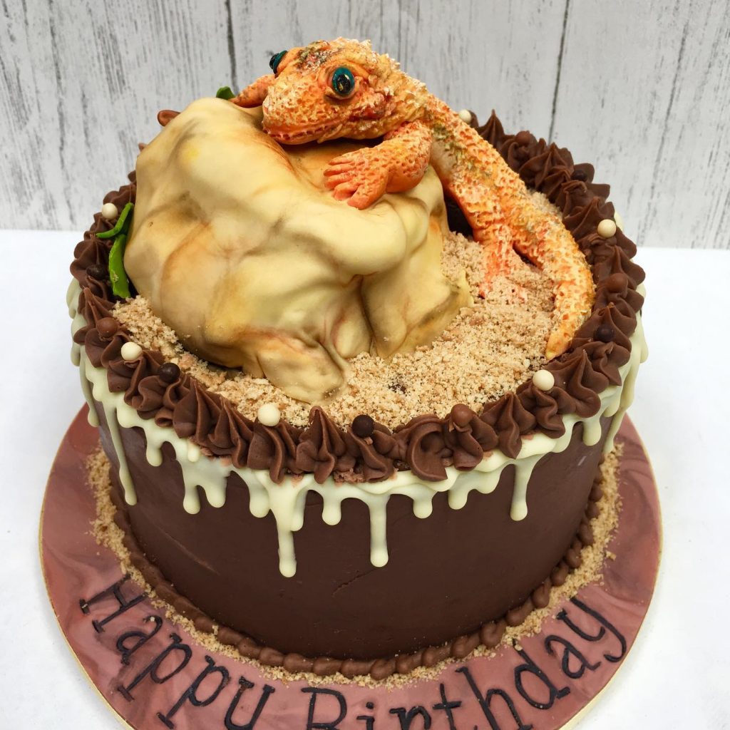 Lizard Birthday Cakes