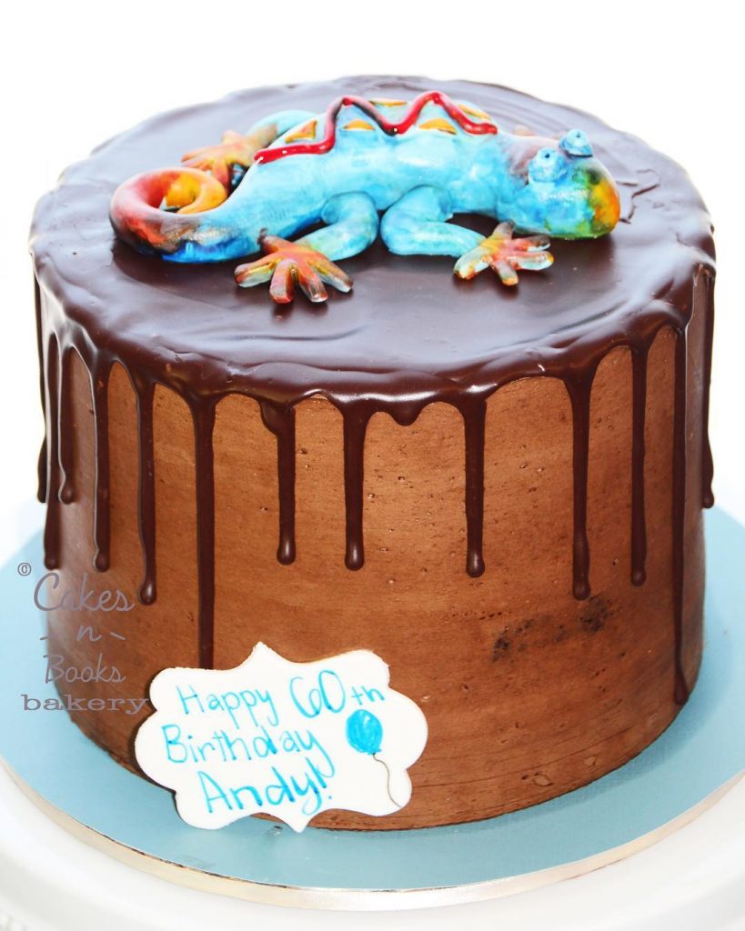 Lizard Birthday Cakes 2