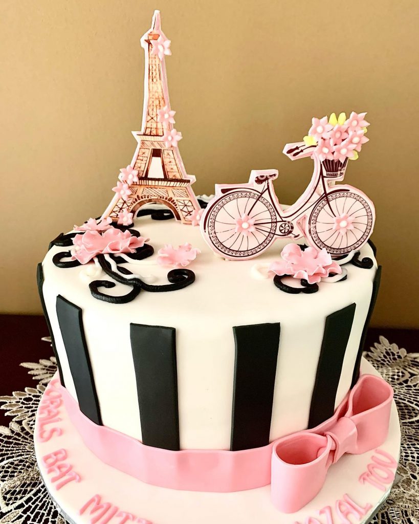 Paris Themed Cakes 2