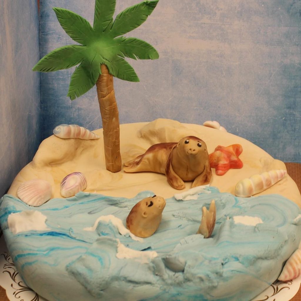 Sea lion Cake Topper