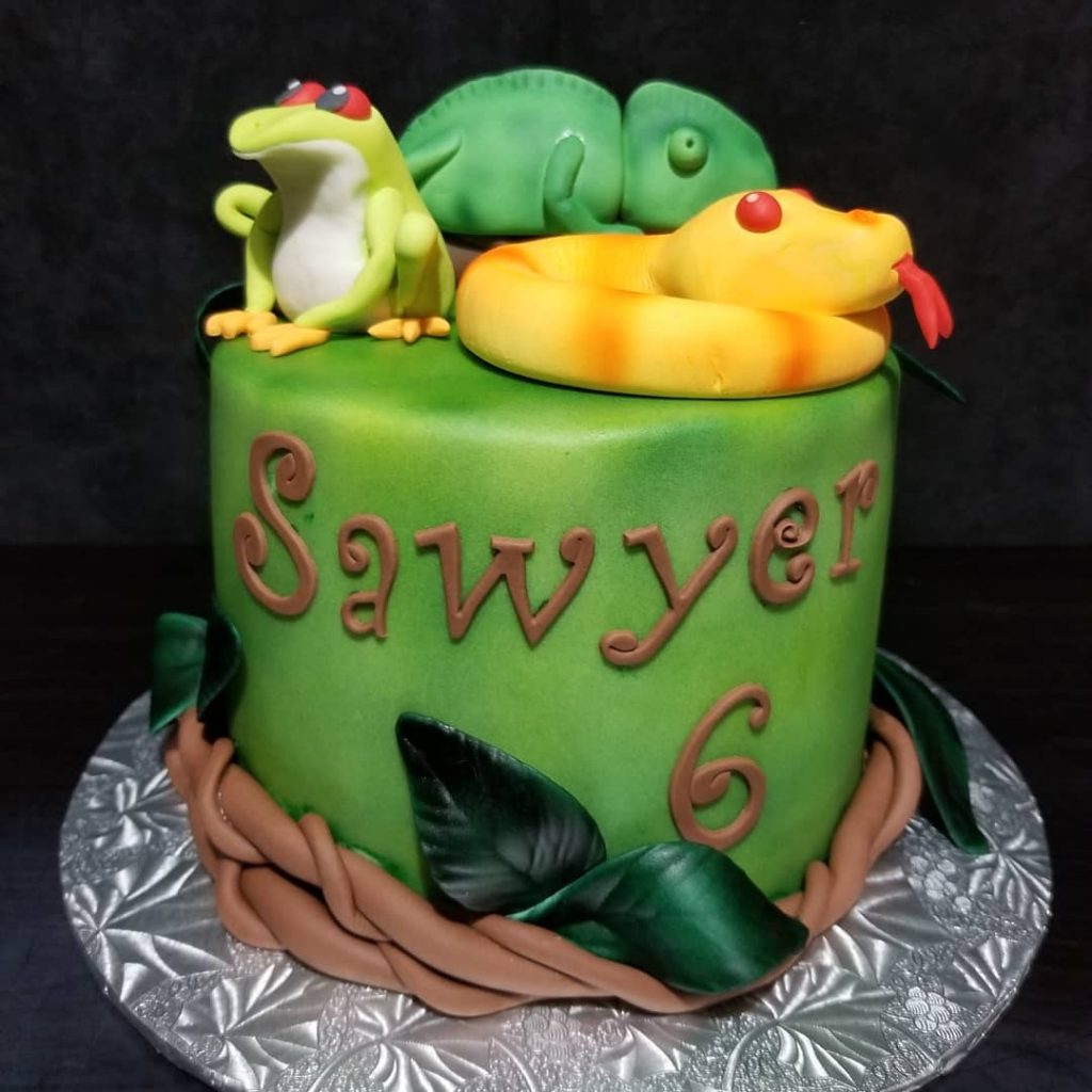 Snake Cake Topper 2
