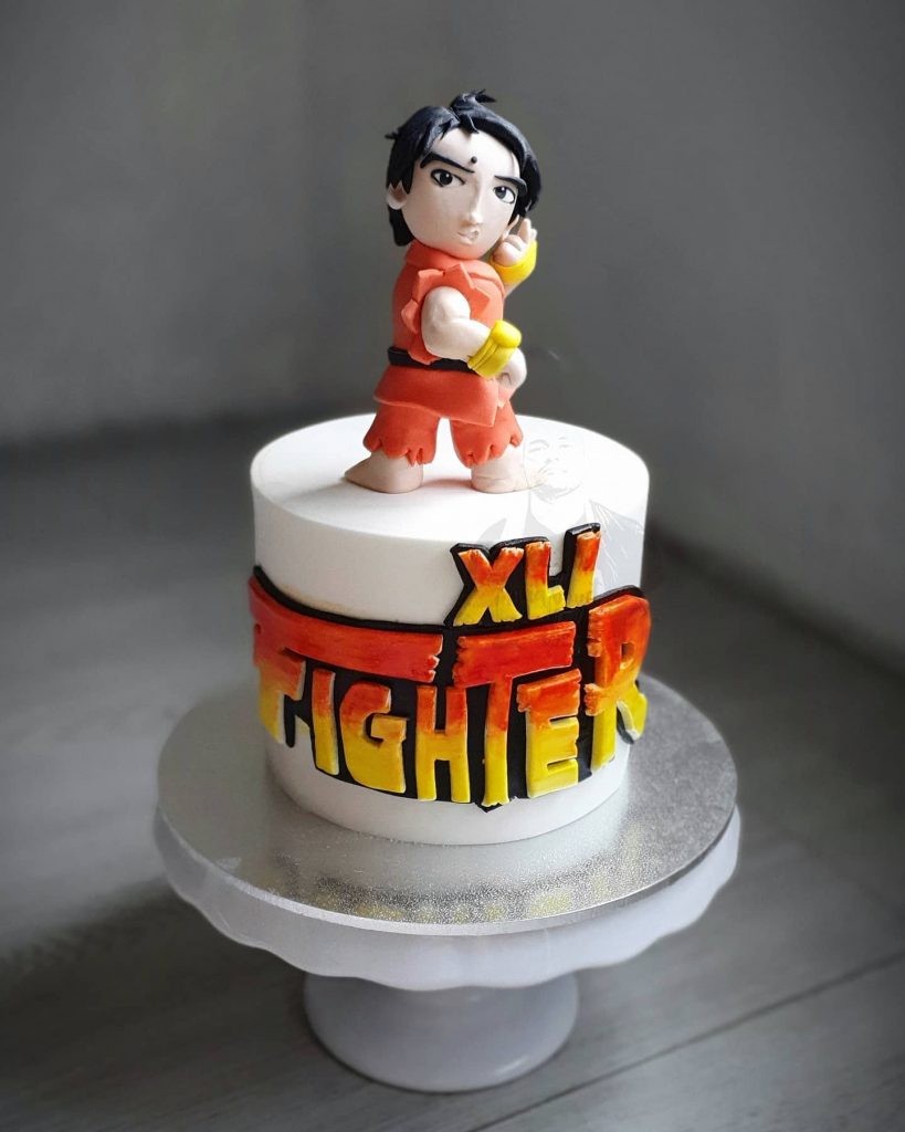 Street Fighter Mini Cake Designs