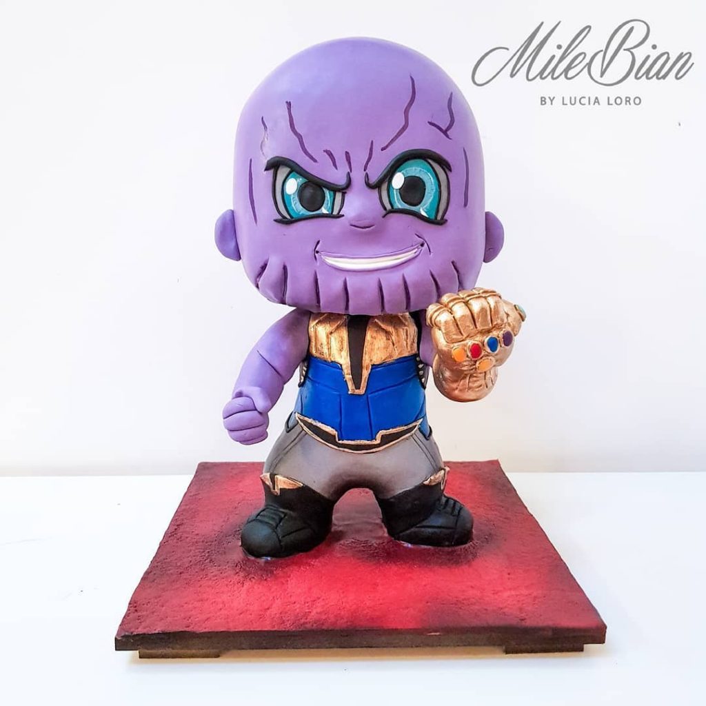 Thanos Gauntlet Cake Designs 2