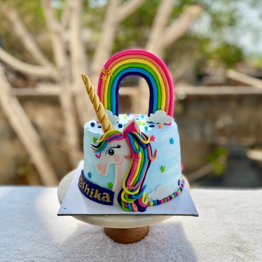 Unicorn Rainbow Cakes 2