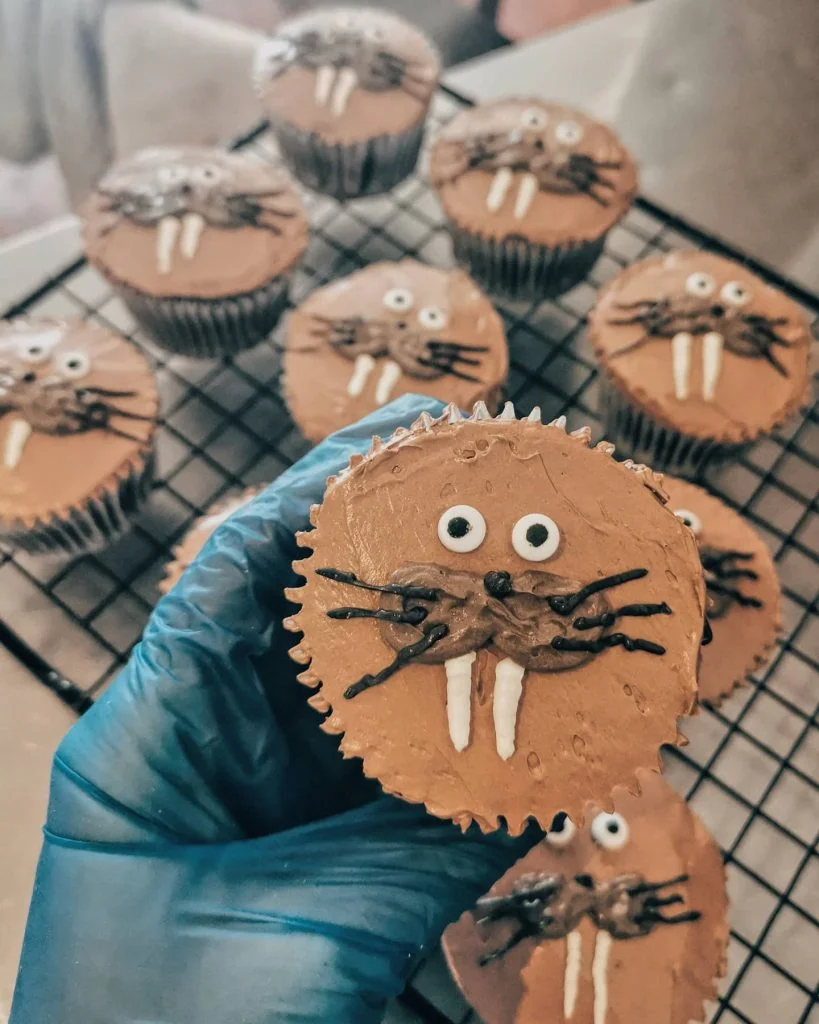 Walrus Cupcake Designs 2