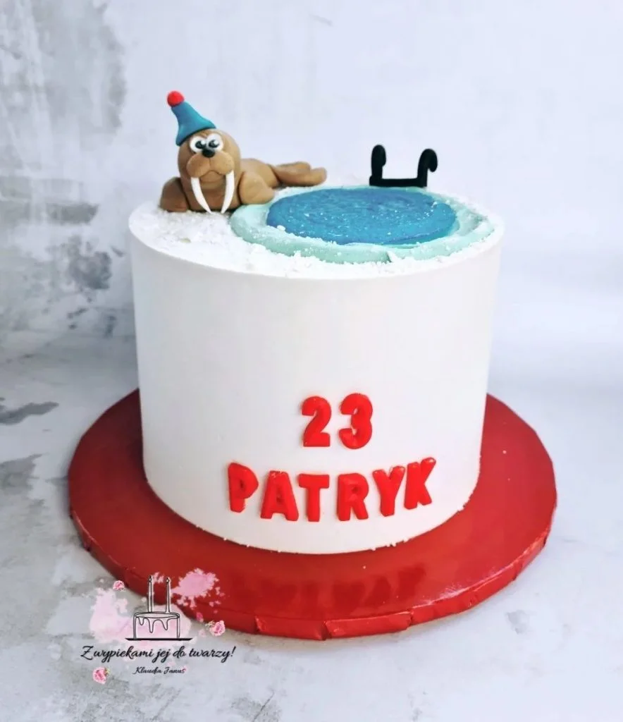 Walrus Themed Birthday Cake Designs1