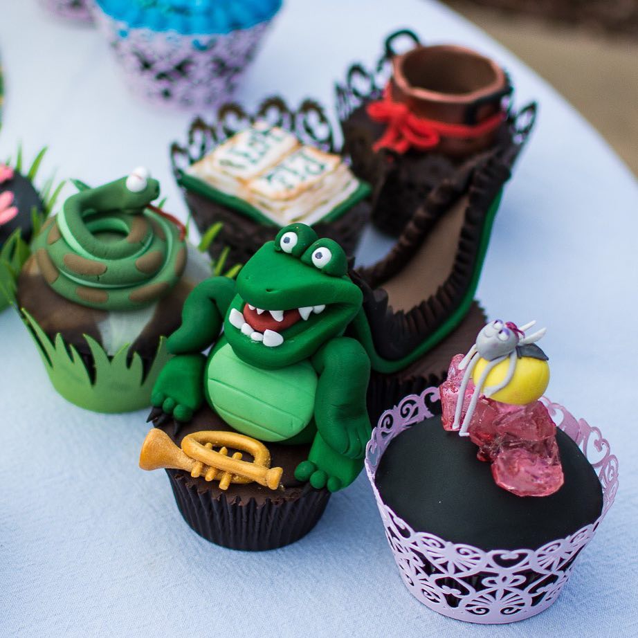 Alligator Cupcake Designs2