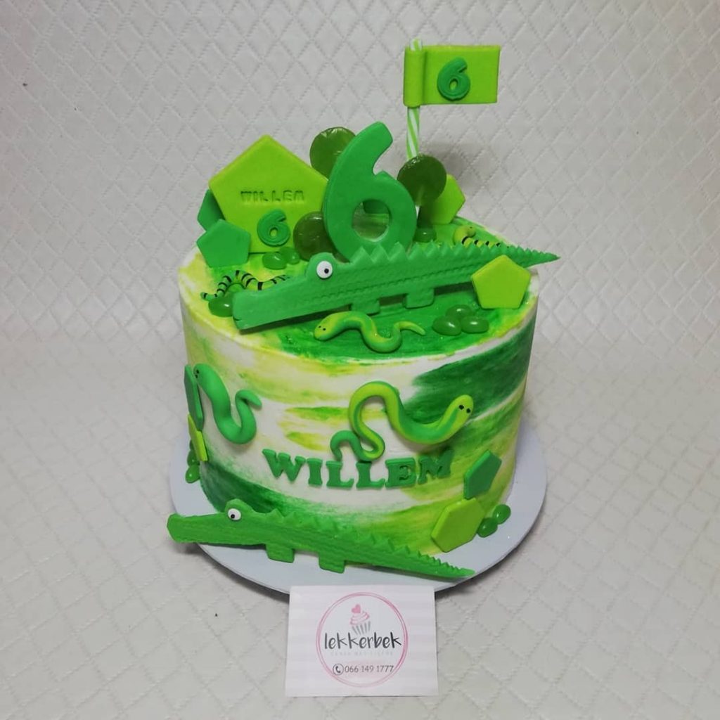 Alligator Mini Cake Designs2