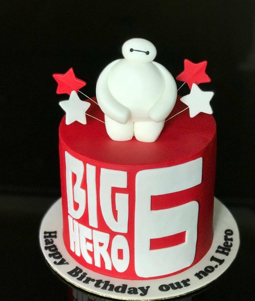 Big Hero 6 Birthday Cake Designs