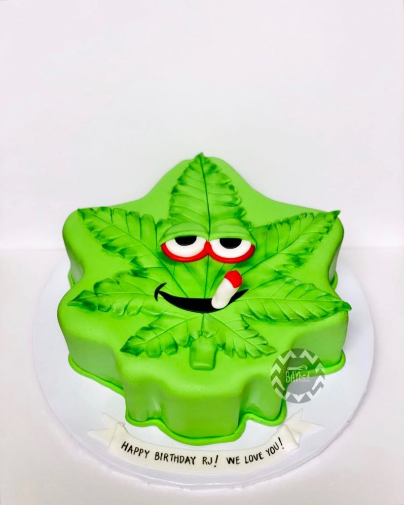 Cannabis Design Cakes 2