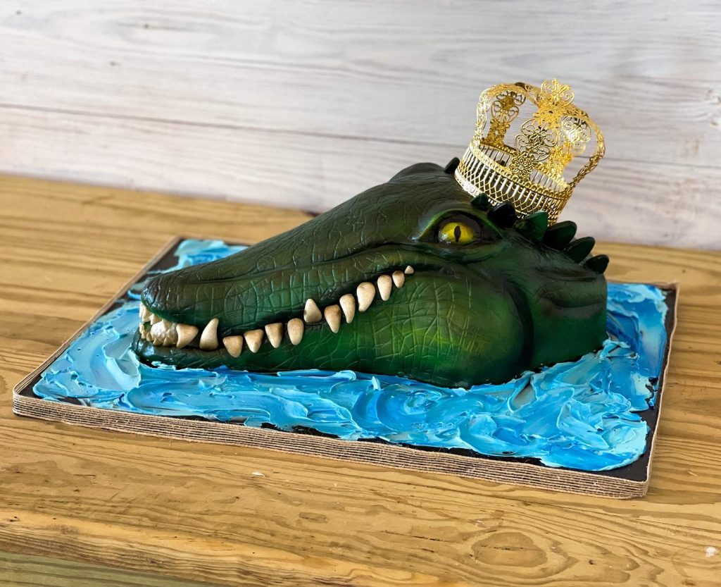 Comical Alligator Cake Designs
