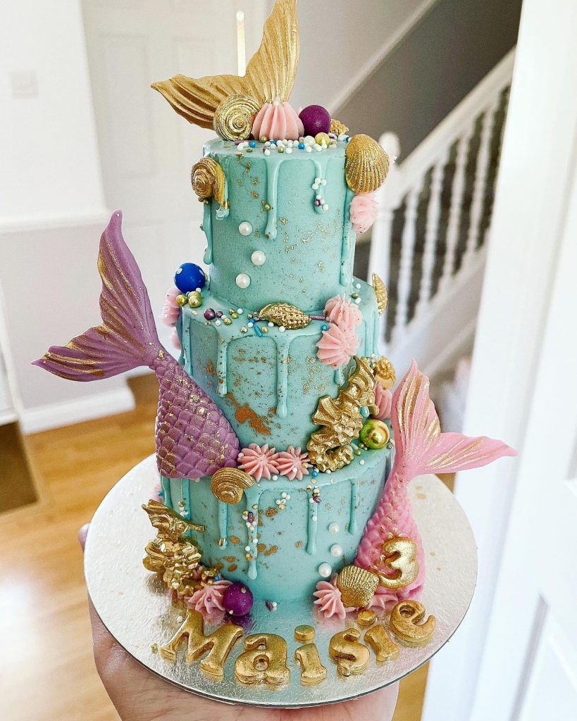 Mermaid Cake Design For Boys2