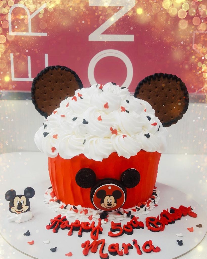 Mickey Mouse Cupcake Inspired Cake Designs