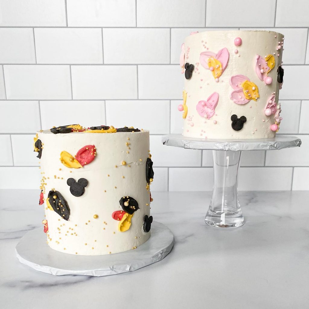 Simple Mickey Mouse Cake Designs