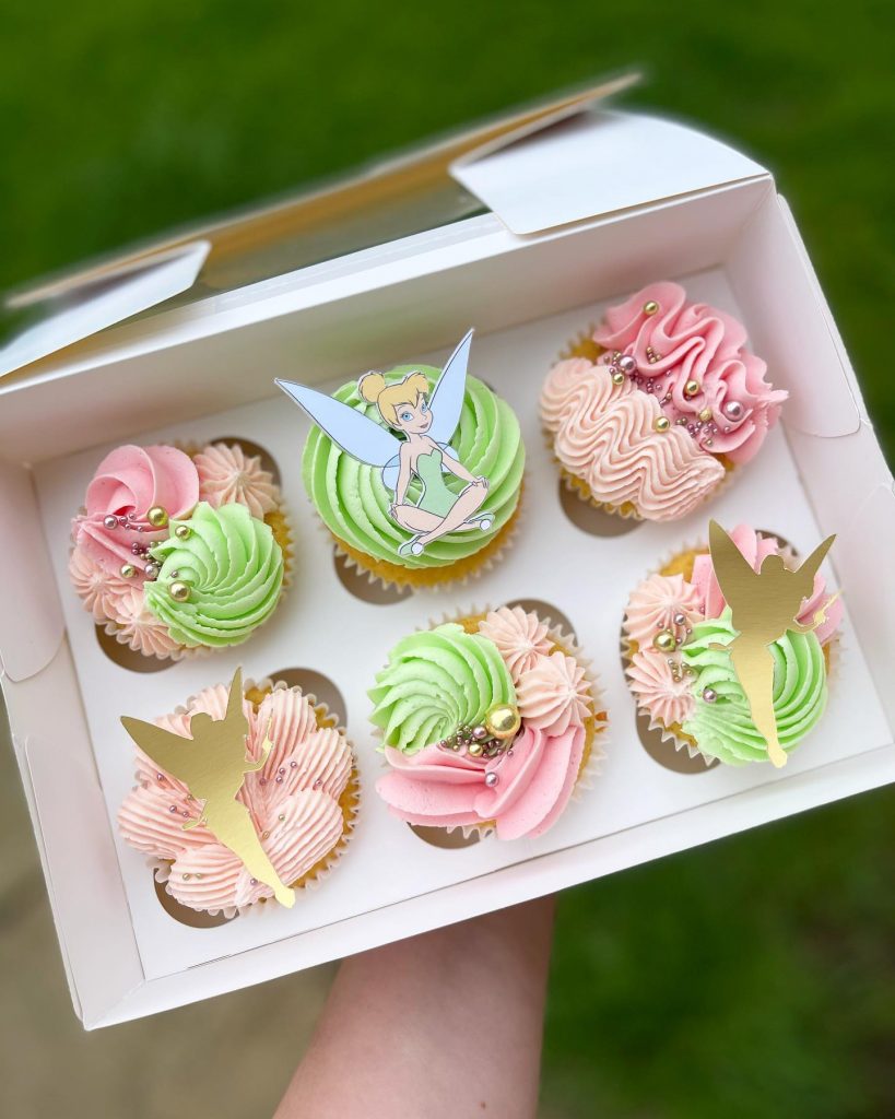 Tinkerbell Cupcake Designs
