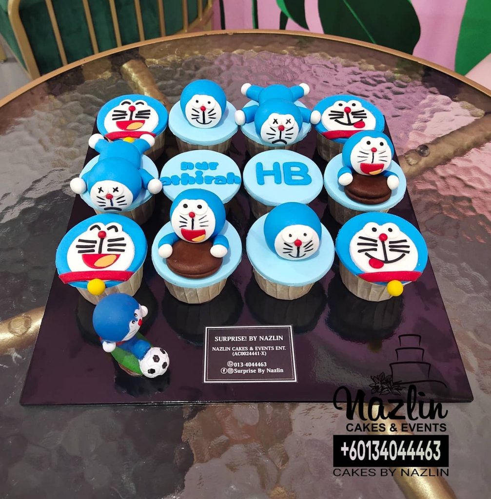 Doraemon Cup Cakes 2