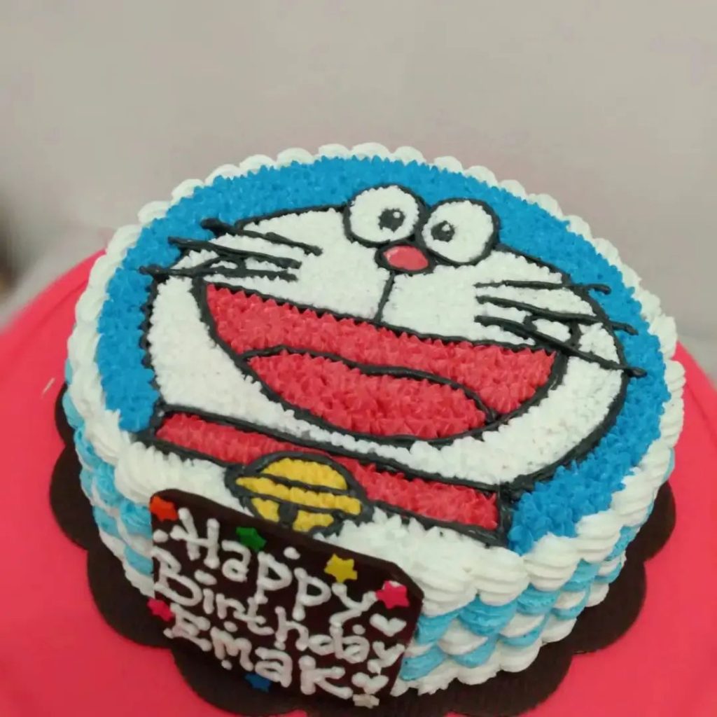 Doraemon Face Cakes 2