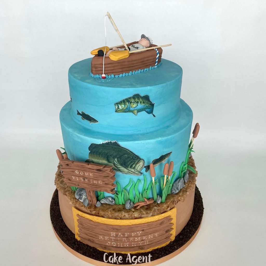 Fishing Cakes Images