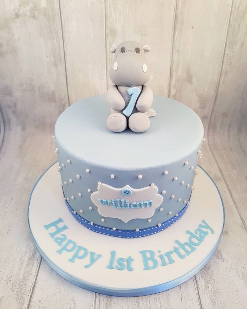 Hippo Birthday Cake 2