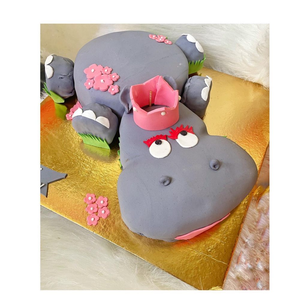 Hippopotamus Cake Design
