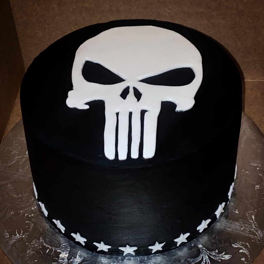 Punisher Fondant Cakes 2