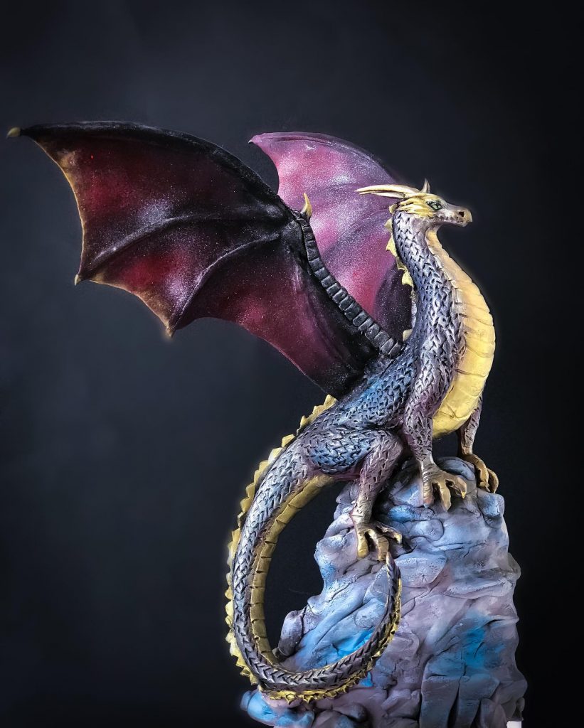 Realistic Dragon Cake Designs