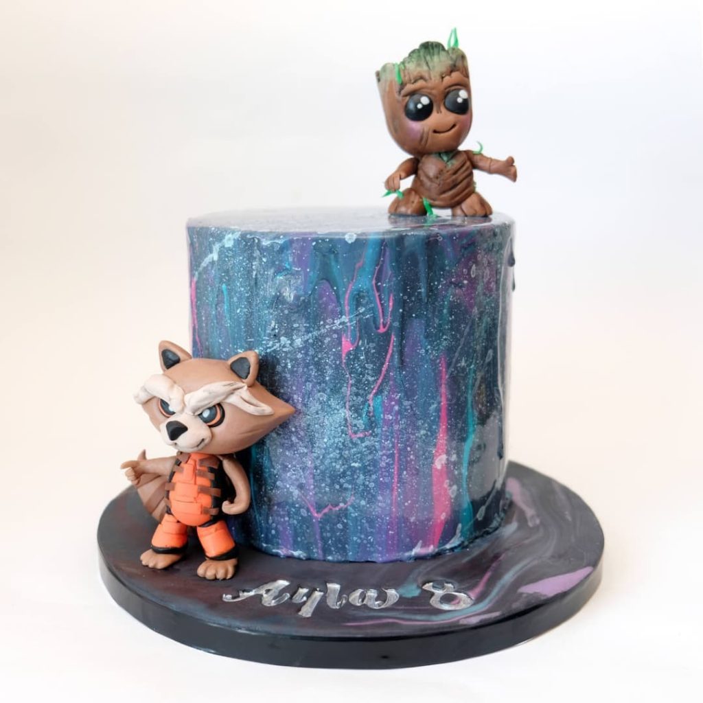 Rocket Raccoon Cakes Images 2
